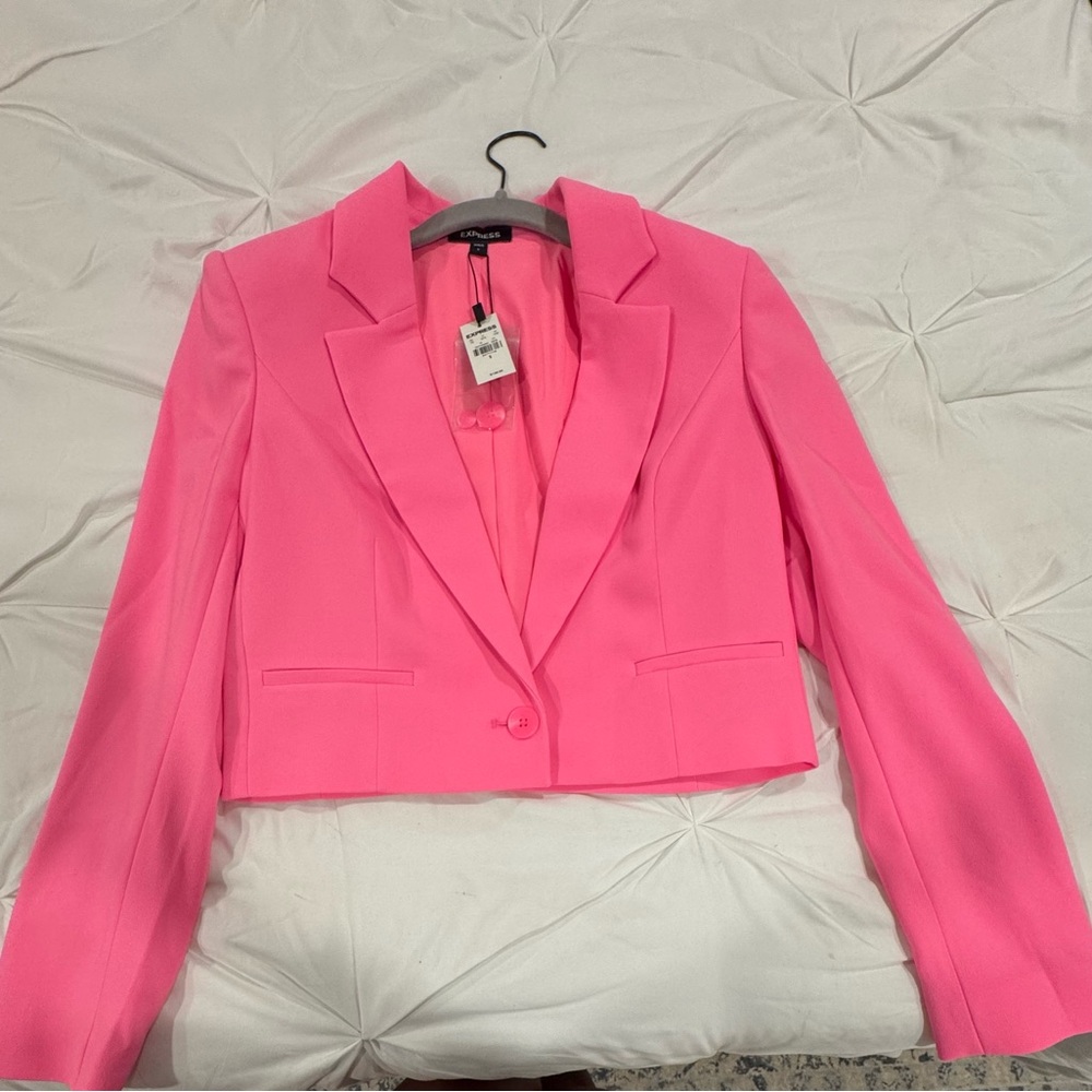 Express Hot Pink Blazer